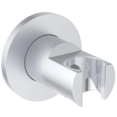 Image of Ideal Standard Idealrain BC806SI Fixed Shower Holder for Hand Showers, Silver