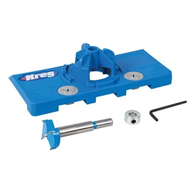 Image of KREG 377224 Concealed Hinge Jig Blue