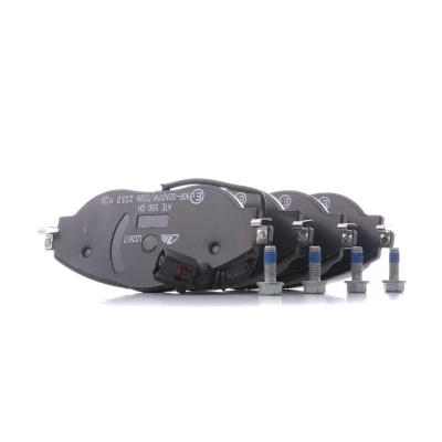 Image of 3Q0698151B, 5Q0698151AG, 5Q0698151AJ, 5Q0698151K, 5Q0698151L brake pad set ATE 13.0470 2617.2 incl. wear warning contact with caliper screws