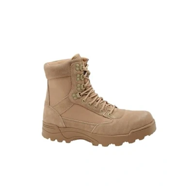 Image of Brandit Unisex 9 Eyelet Military and Tactical Boot, Ivory, 13 UK