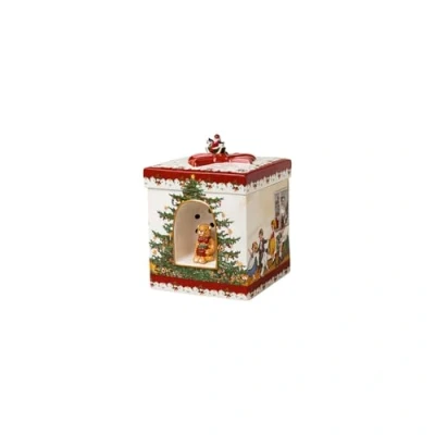Image of Villeroy &amp; Boch Christmas Toy&#039;s Figurine Colored, Christmas, Decoration, Living Room Accessories, Porcelain, Metal, Plastic