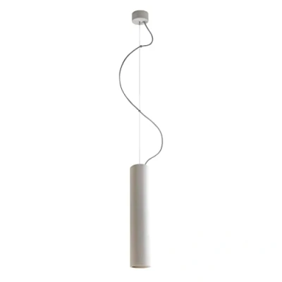 Image of Osca Slim Ceiling Pendant White 7.5cm, GU10