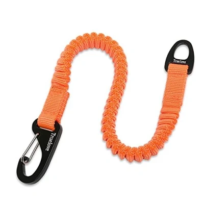 Image of Louvra Dog Lead Extension Nylon Shock Absorber Bungee Short Elastic Pet Running Accessories,Orange