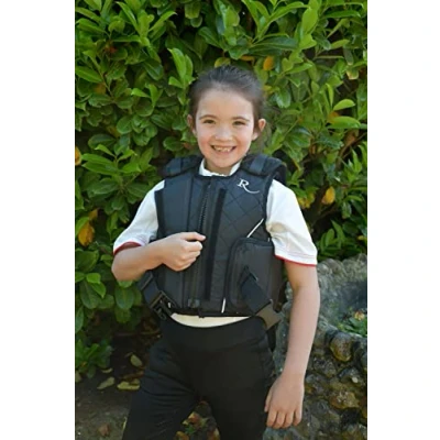 Image of Rhinegold Prestige Zip Front Body Protector Childs Small