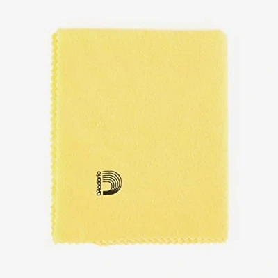 Image of Planet Waves PWPC2 Untreated Polish Cloth, Grey, Yellow