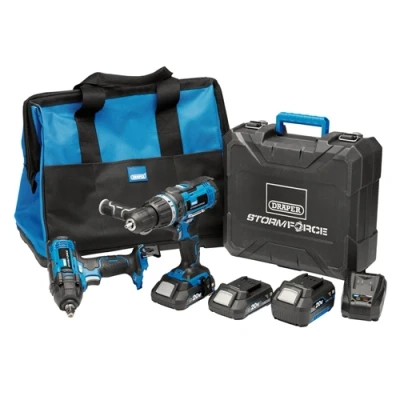 Image of Draper Storm Force� 20V Cordless Workshop Kit (7 Piece)