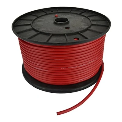 Image of Microphone Cable, Low Noise, Flexible Red, 100m Roll