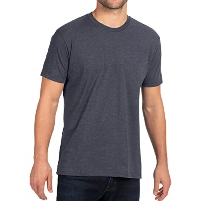 Image of Pliuegy N6210 Next Level Men&#039;s CVC Crew T Shirt Large Midnight Navy Blue