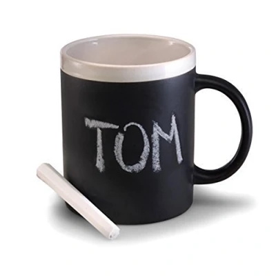 Image of Koopman International, Chalk Mug, TR Q51500000, Mug,Black