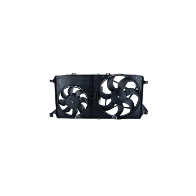 Image of 1370890, 1387434, 1819418, 6C118C607BC, 6C118C607BD Cooling fan NRF 470101 with radiator shroud