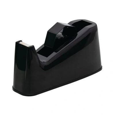 Image of Q Connect Tape Dispenser Large Black Ref KF11010
