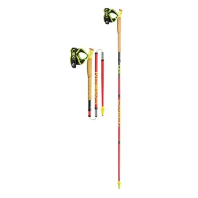 Image of LEKI Ultratrail FX.ONE Folding Stick Red Size 120 cm