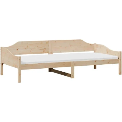 Image of vidaXL Bed Frame without Mattress 80x200 cm Solid Wood Pine
