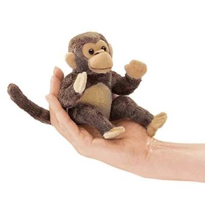 Image of Folkmanis Monkey Finger Puppet