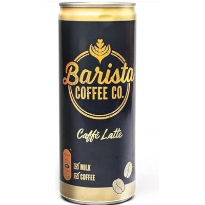 Image of 24 x Coffee Medium Roast Caffe Latte Iced Drink Tin Can 250ml Delicious Tasty And Twisty Treat Gift Hamper For Birthday,Christmas,Easter