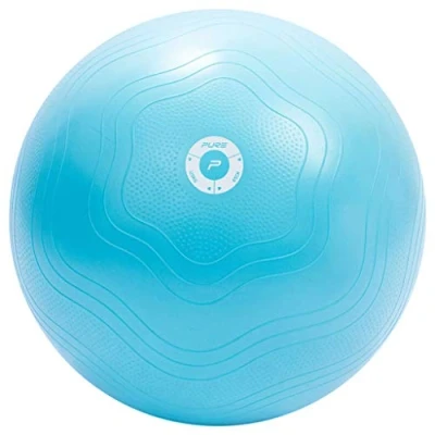 Image of Artze Wall Art Pure2Improve Exercise Ball Light Blue Home Gym Fitness Yoga Relaxing Balls