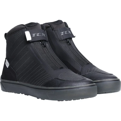 Image of TCX Men&#039;s IKASU 2 WP Motorcycle Boot, Black/White, 7.5 UK