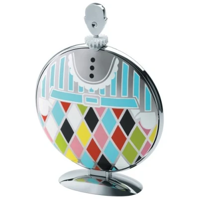 Image of Alessi MW08 Fatman, Design Folding Stand, Decorated Steel