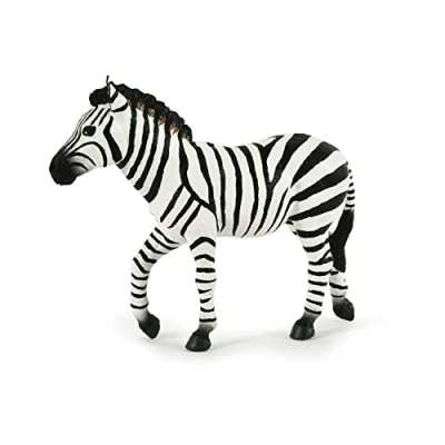 Image of Papo WILD ANIMAL KINGDOM Figurine, 50249 Male Zebra, Multicolour