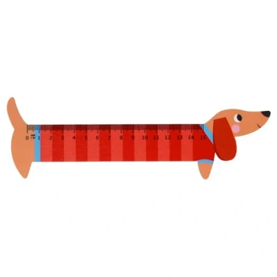 Image of Wooden Ruler Sausage Dog