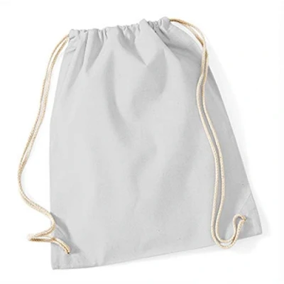 Image of Westford Mill Cotton Gymsac Light Grey