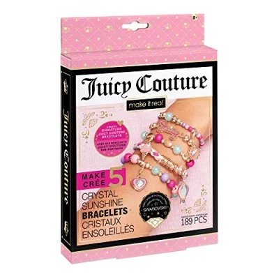 Image of Make It Real 4433 Jewellery Making Sets for Children, Multi Coloured