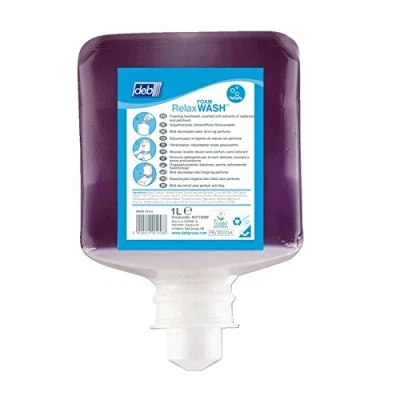 Image of Deb Relax FOAM Wash RLX1L 6 x 1 Litre