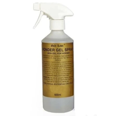 Image of Gold Label Natural Healing Horse Wound Wonder Gel Spray x Size: 500 Ml