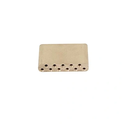 Image of Alnicov Brass Tremolo Block 63.5MM for Fender Strat Stratocaster Bridge