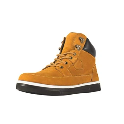 Image of JCB Mens Boots Safety Work Nubuck Hiker Boot Honey Size UK 12