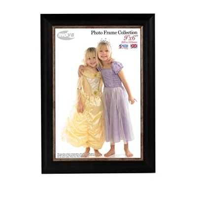 Image of Inov8 Framing Photo Frame, Washed Black, 9x6 Inch