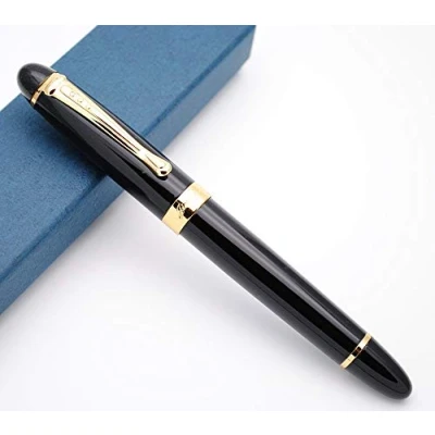 Image of JINHAO X450 Fountain Pen M Nib (Bright Black)