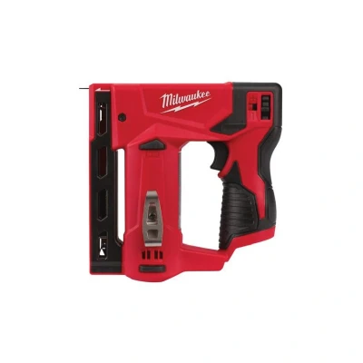 Image of Milwaukee M12BST 0 12v Cordless Compact Stapler Body Only, Red