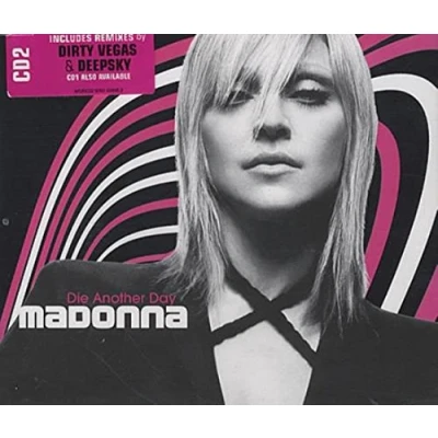 Image of Madonna Die Another Day 2002 UK CD single W595CD2