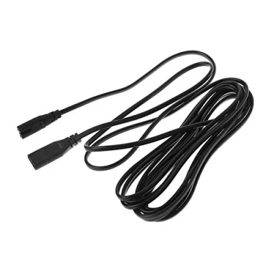 Image of IEC 320 2 Pin C7 Female To C8 Male Figure 8 Power Adapter Extension Cable 5M