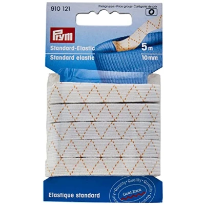 Image of Prym Elastic, Rubber, White, 10 mm