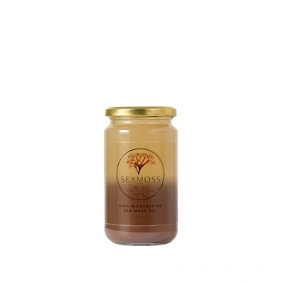 Image of Sea Moss Gel, Made with Wildcrafted, Irish from Grenada. Vegan. Dr Sebi Approved. (Golden/Purple Mix, 500ml)