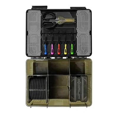 Image of Korum Tackle Blox Fully Loaded Tacklebox (Includes 8 Items!)