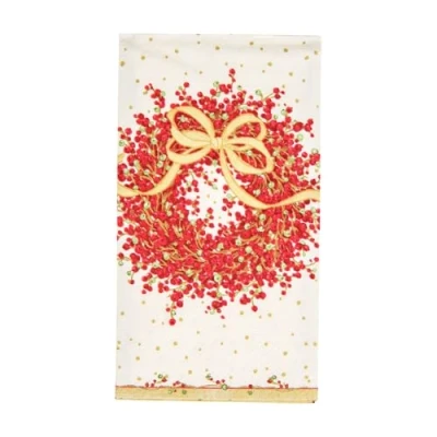 Image of Caspari 20cmx16.5cm Pepperberry Guest Towel/Buffet Napkin, Pack of 20