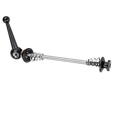 Image of Bike Quick Release Skewer,74mm 135mm Titanium Alloy MTB Wheel Hub Front and Rear Ultralight Skewers (74mm Black)