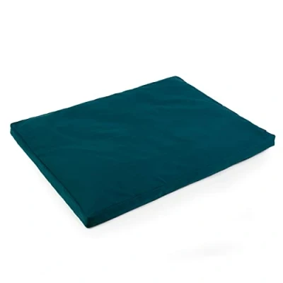 Image of Yoga Studio European Organic Zabuton Meditation Cushion (Teal)