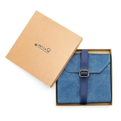 Image of Della Q Needle Case, Indigo, One Size