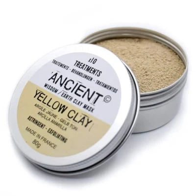 Image of Ancient Wisdom Clay Face Mask Powder (Yellow Clay)