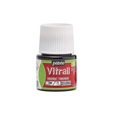 Image of Pebeo Vitrail 45ml Paint, Red