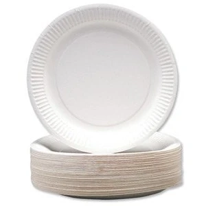 Image of Caterpack by Robinson Young Plates 18cm White 100 pack