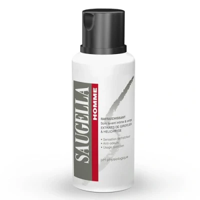 Image of Rottapharm Saugella homme émulsion intime et corporelle 200 ml