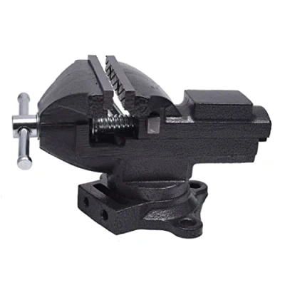 Image of Amtech D3430 85mm (3.3&quot;) Swivel vice with Quick Release jaw and Anvil