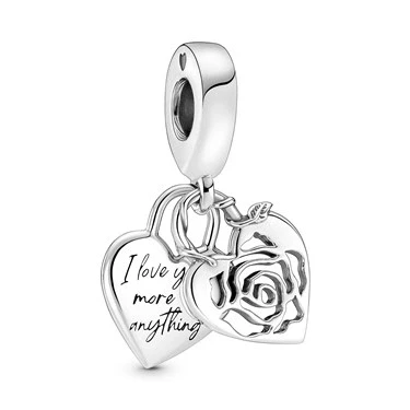 Image of Pandora ME Styling Heart Connector 780081C00