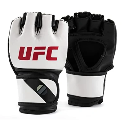 Image of UFC MMA 5oz Sparring Gloves, Color White, Size S/M