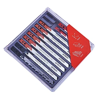Image of Amtech M1870 10 Piece Mixed Jigsaw Blades with clamp Fitting